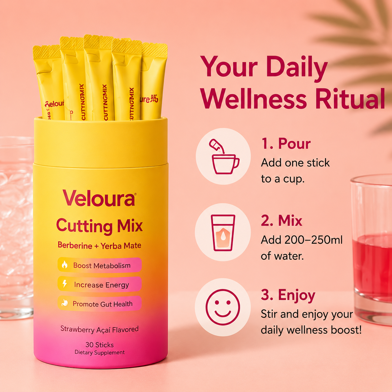 Veloura Cutting Drink Mix